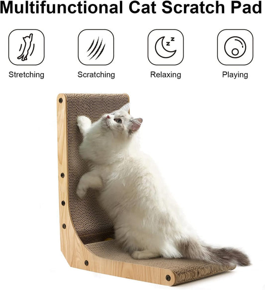 Cat Scratching Cardboard with Ball Toy for Indoor Cats