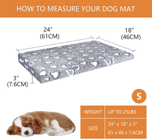 Dog Crate Mat Reversible(Cool and Warm)