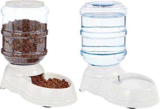 Automatic Dog Cat Feeder and Water Dispenser